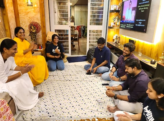 'AYUDH Home Connect' program was organized by Ms Deekshita Rajesh, a Core AYUDH Member at her home in Pune...