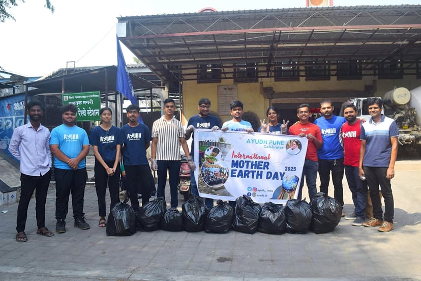 AYUDH Pune Earth Day 2025 image