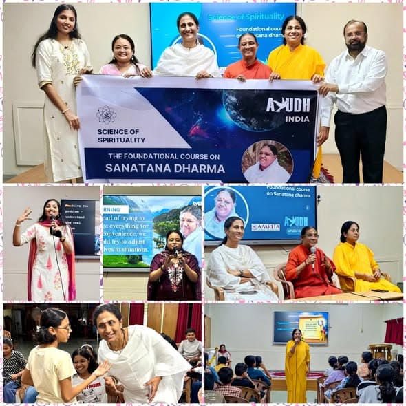 Launch of Science of Spirituality AYUDH Pune 2025-2026