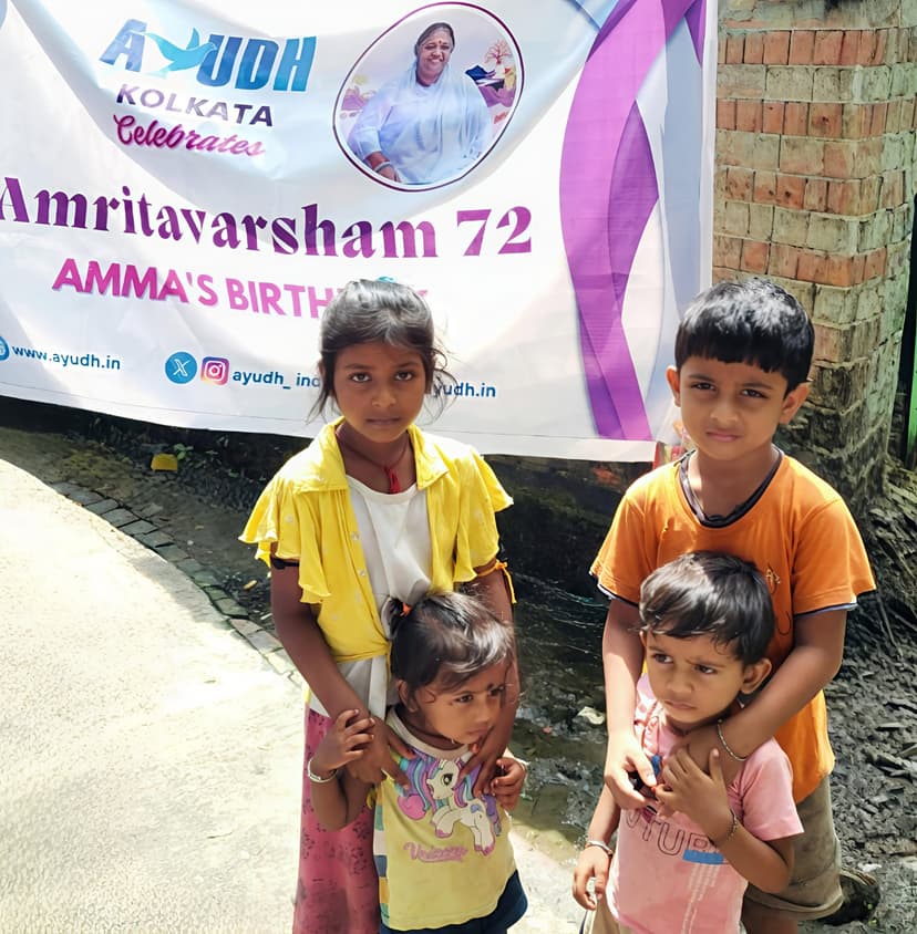 AYUDH Kolkata Celebrating Amma's Birthday 2025 Image 4.jpg