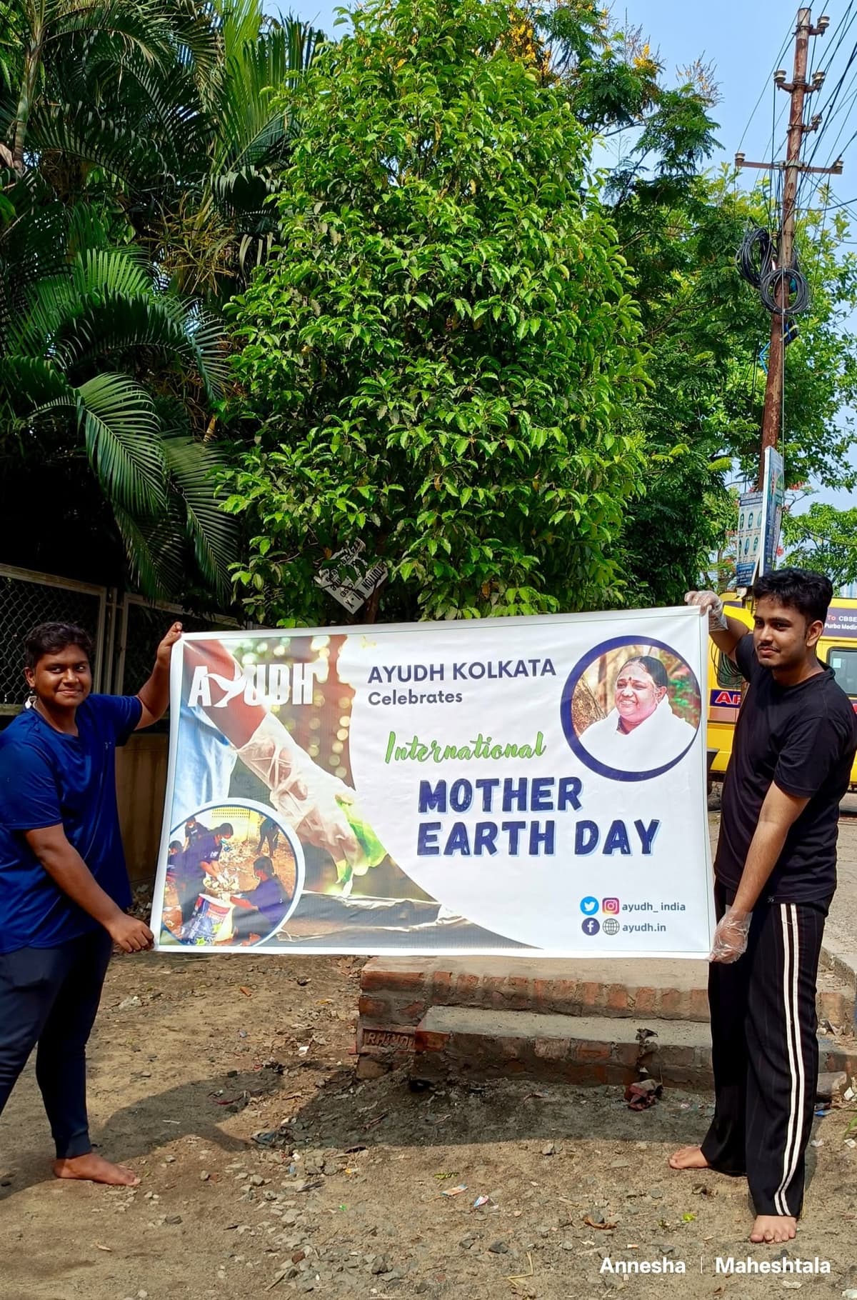 AYUDH Kolkata Celebrating Earth Day