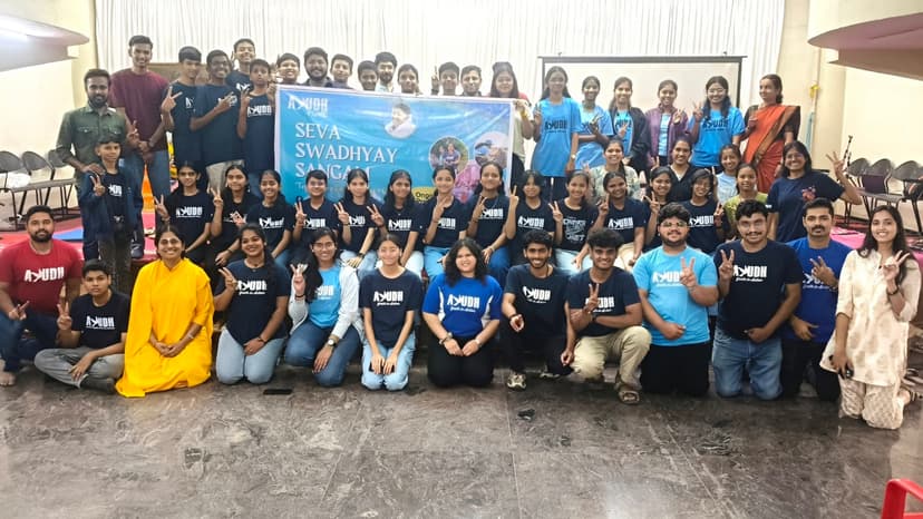 AYUDH Pune Launch Seva Swadhyay Sangam Image