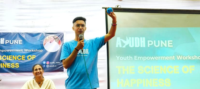 AYUDH Pune Science of Happiness Workshop image