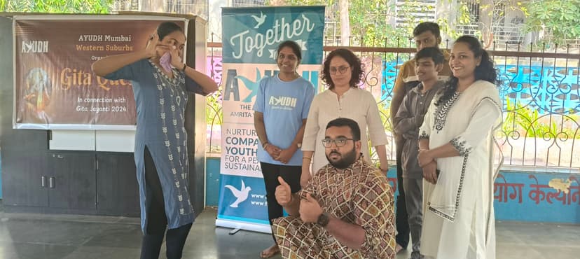 AYUDH Mumbai Western Suburbs celebrated Gita Jayanti 2024 Image 6.jpg