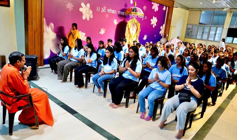 AYUDH Ahmedabad Amritapuri visit Day2 2025 image 2