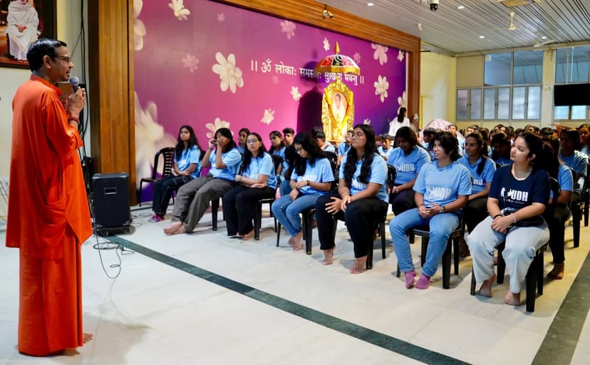 AYUDH Ahmedabad Amritapuri visit Day2 2025 image 2