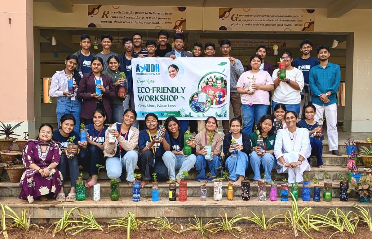 AYUDH Bhubaneshwar Organizes Eco friendly workshop 2026